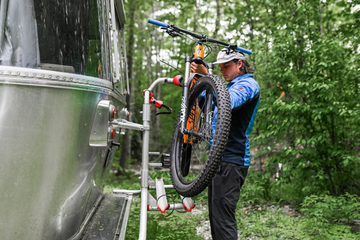 Airstream sales bike rack